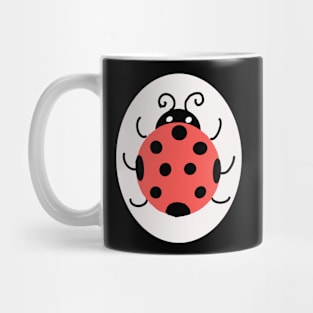 Bold and Bright Ladybug Mug